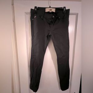 Hollister dark blue skinny jeggings